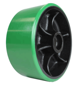 green polyurethane caster
